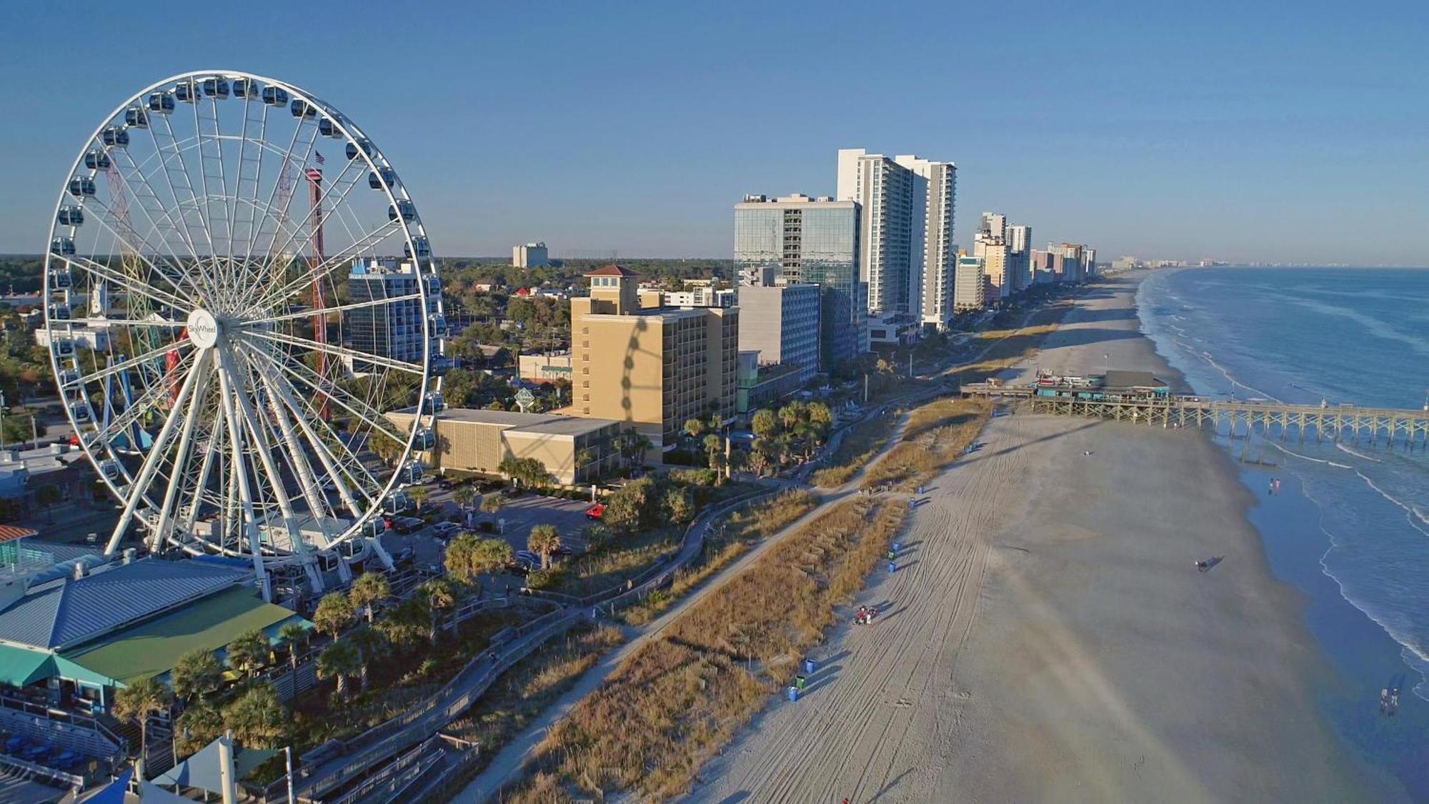 Ferienwohnung 2501 S Ocean Blvd, 0707 - Ocean Front Sleeps 6 Myrtle Beach Exterior foto